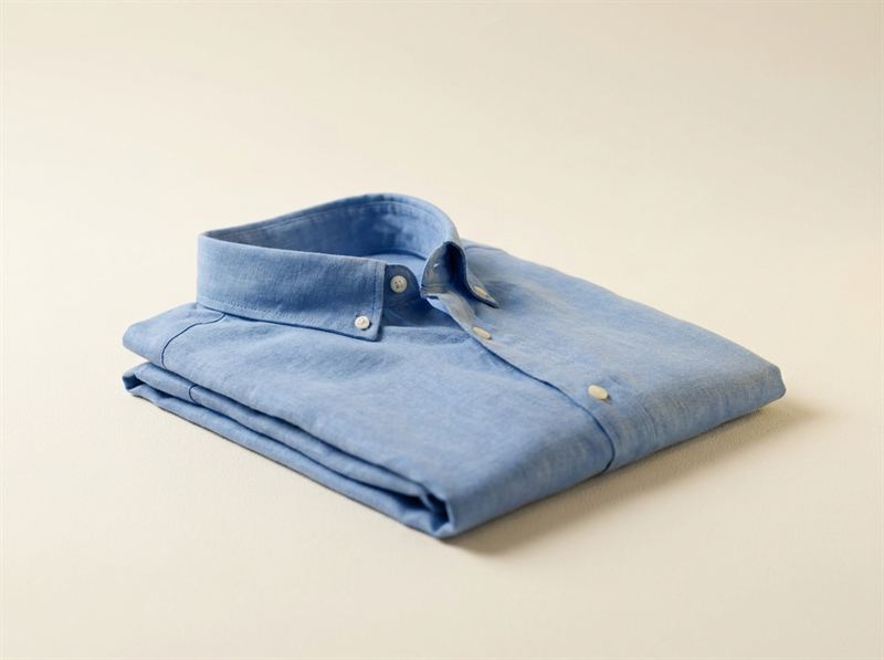 Linen shirt, soft blue